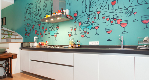 moderne strakke keuken